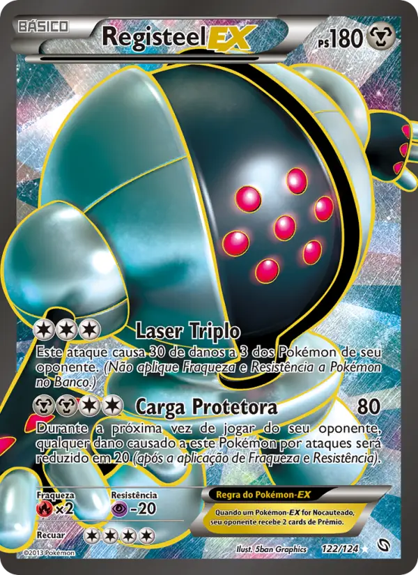 Registeel-EX #122 — Dragões Enaltecidos