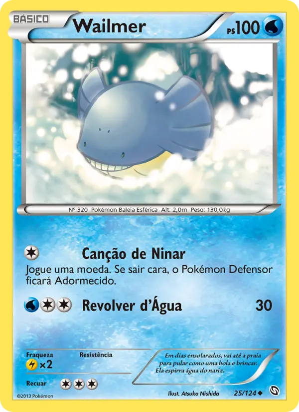 Wailmer #25 — Dragões Enaltecidos (Reverse Holo)