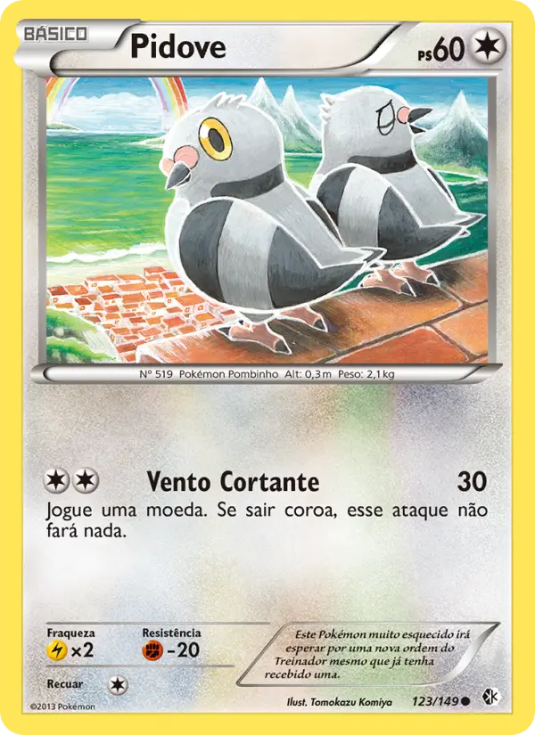 Pidove #123 — Fronteiras Cruzadas (Reverse Holo)