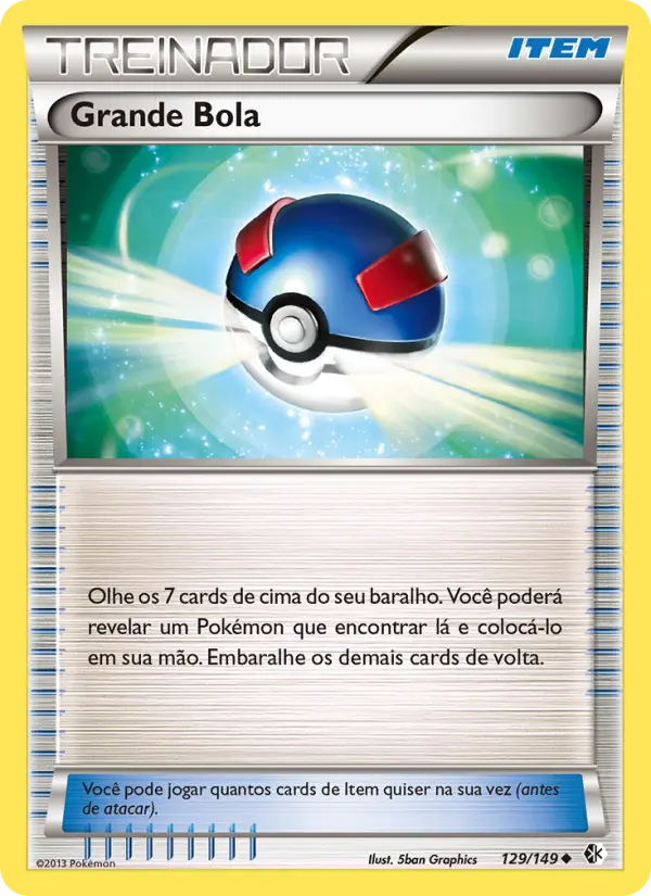 Grande Bola #129 — Fronteiras Cruzadas (Reverse Holo)
