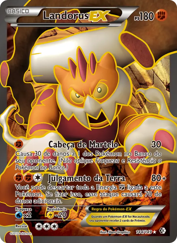 Landorus EX #144