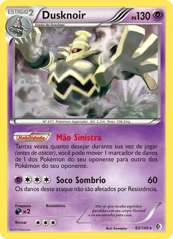 Dusknoir #63 — Fronteiras Cruzadas (Reverse Holo)