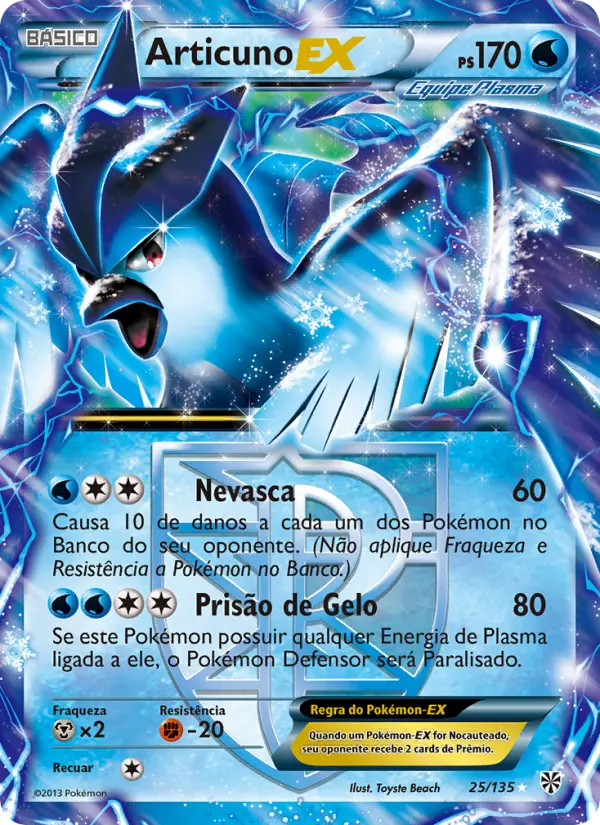 Articuno-EX #25
