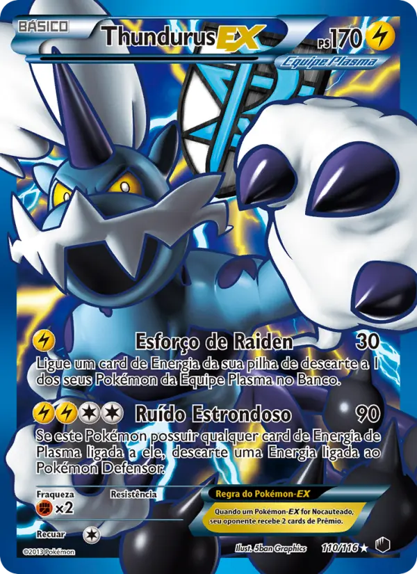 Thundurus EX #110
