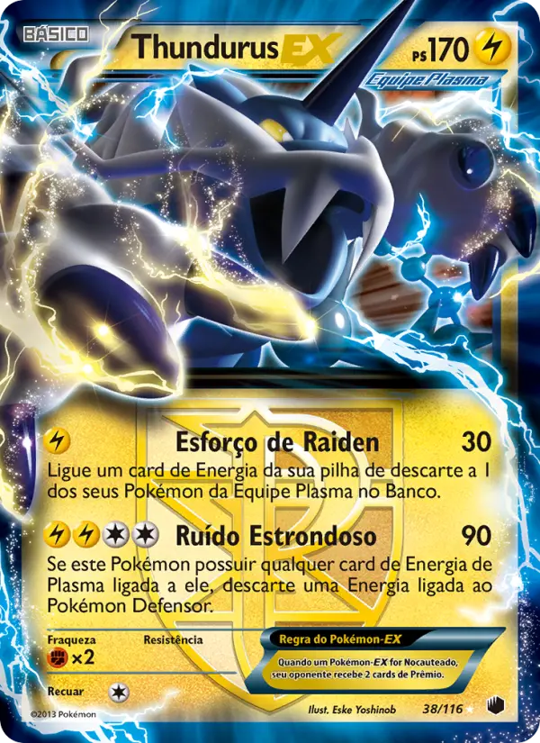 Thundurus EX #38
