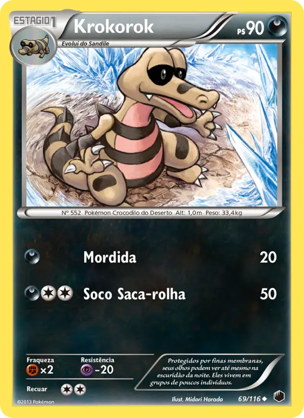 Krokorok #69 — Congelamento de Plasma (Reverse Holo)