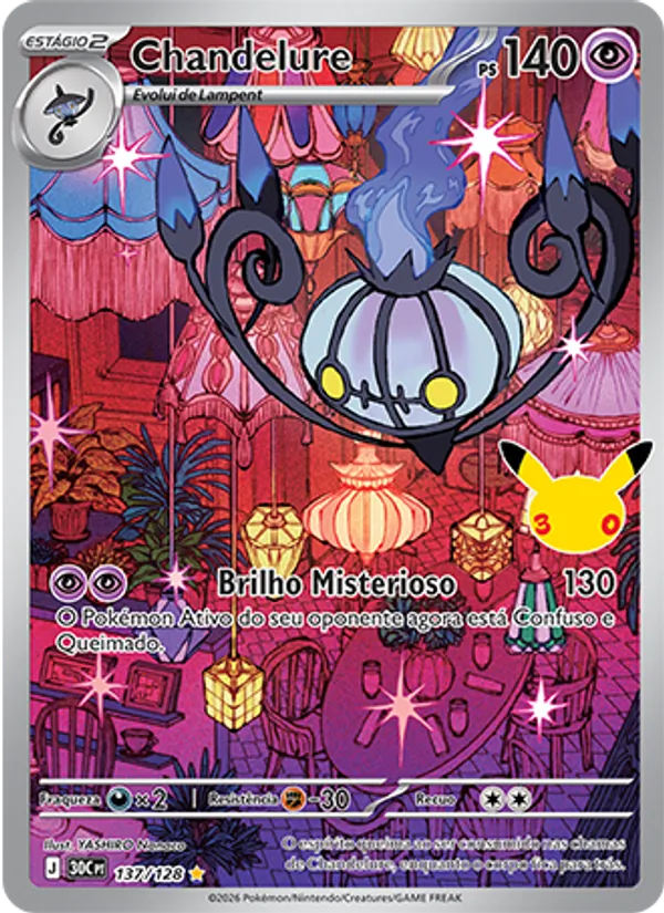 Chandelure (30C 137) #137 — Celebração de 30 Anos