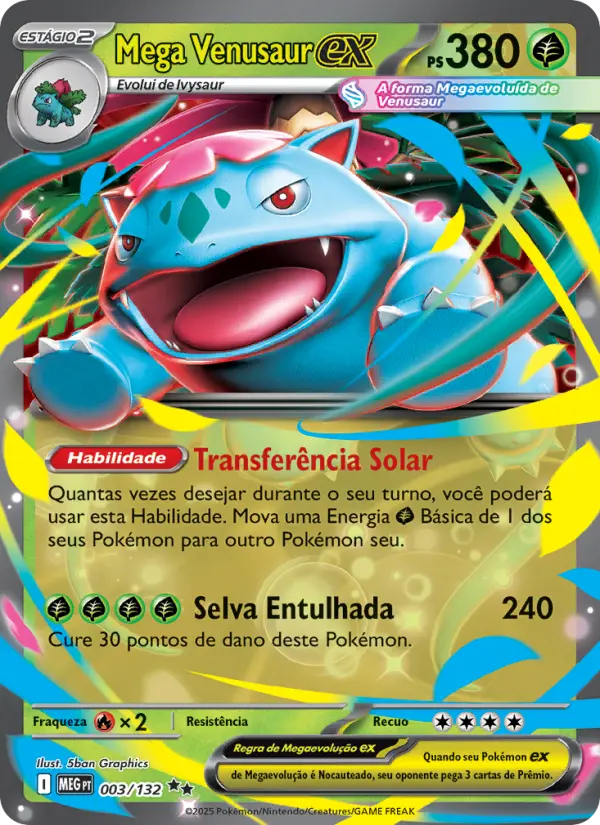Mega Venusaur ex #003