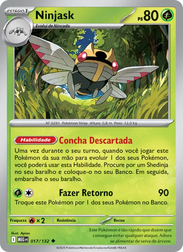Ninjask #017