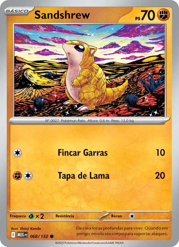 Sandshrew #068
