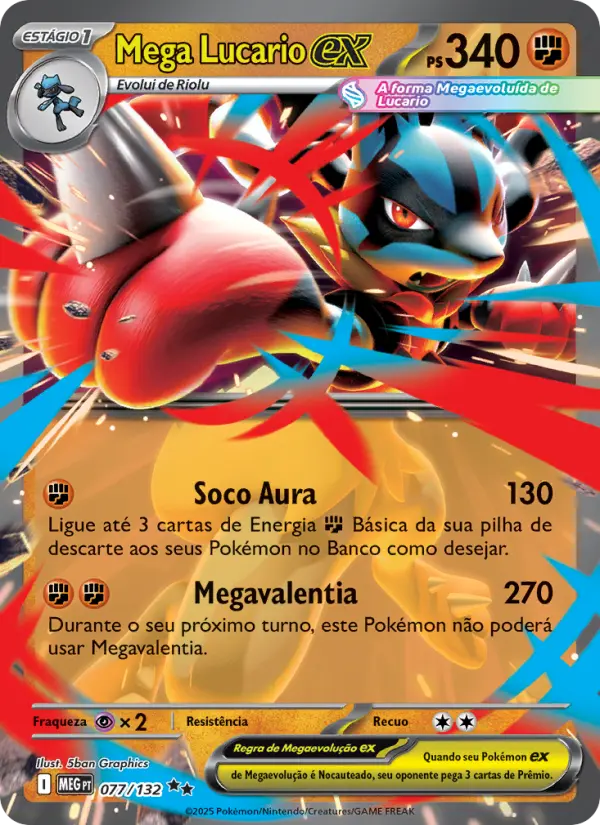 Mega Lucario ex #077
