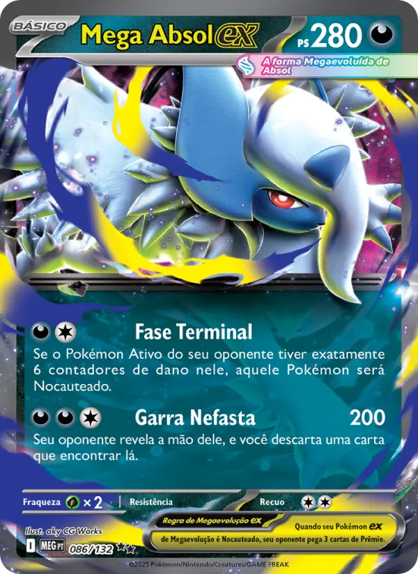 Mega Absol ex #086