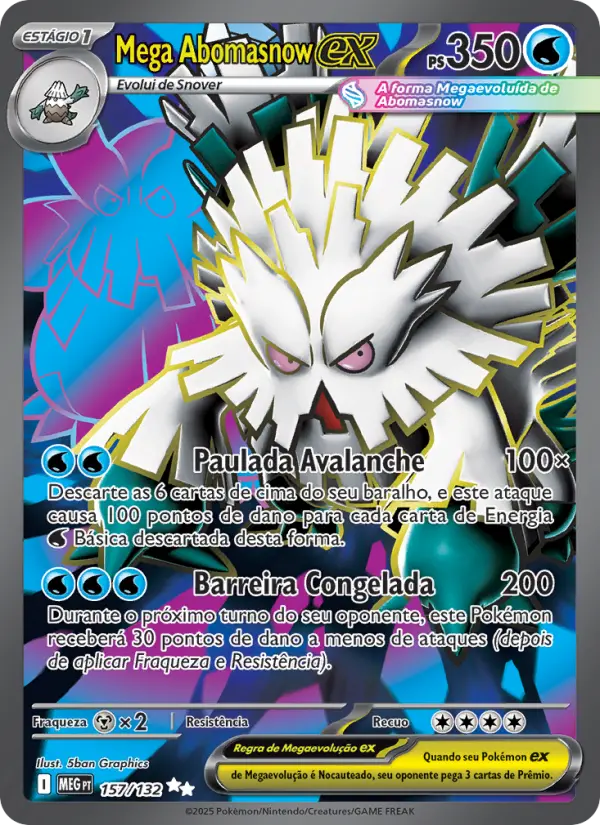 Mega Abomasnow ex #157