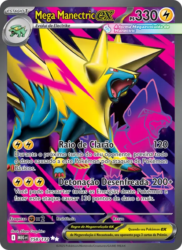 Mega Manectric ex #158