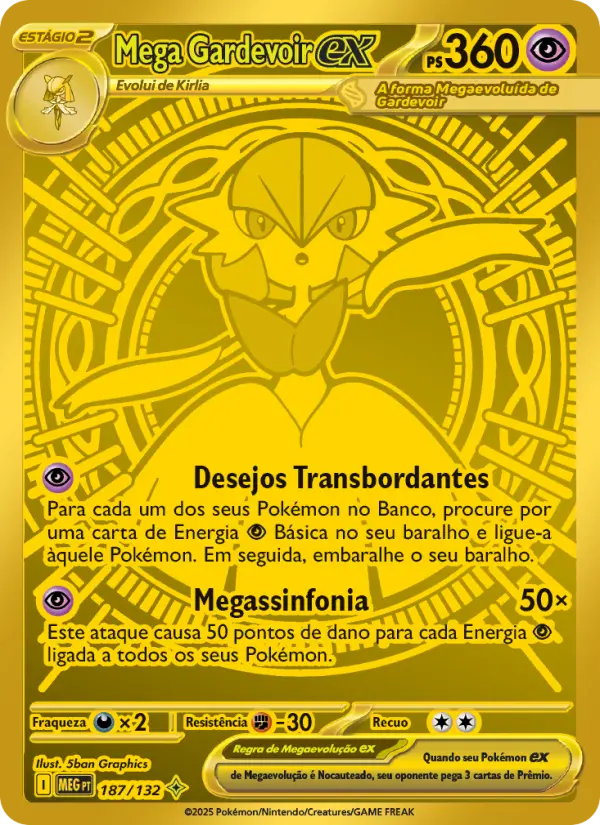 Mega Gardevoir ex #187