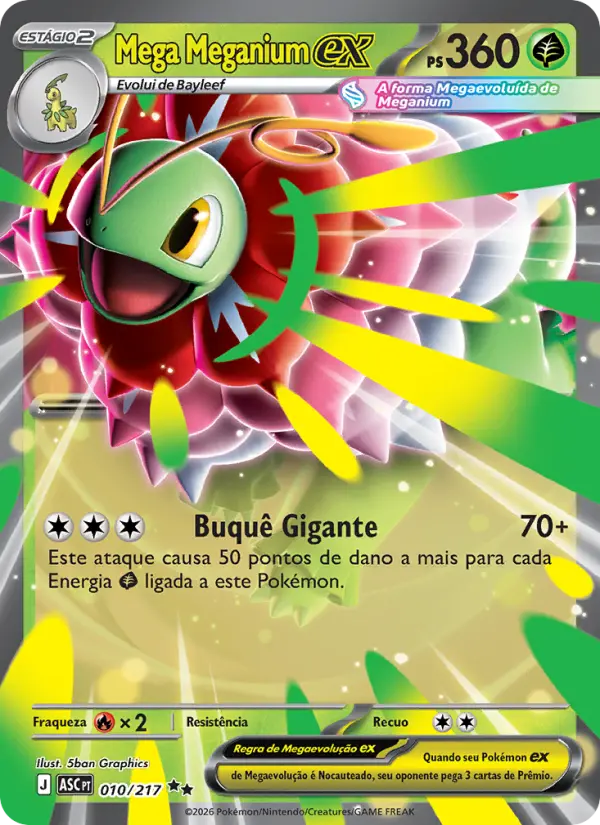 Mega Meganium ex #010