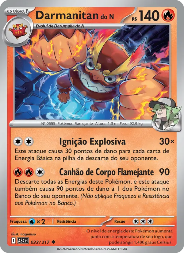 Darmanitan do N #033