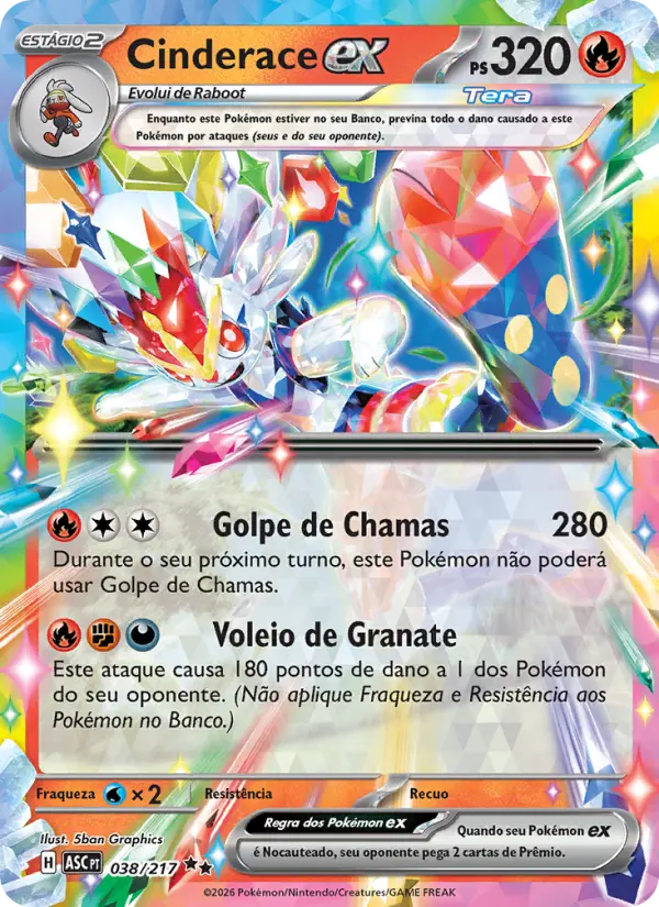 Cinderace ex #038