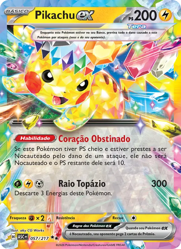 Pikachu ex #057