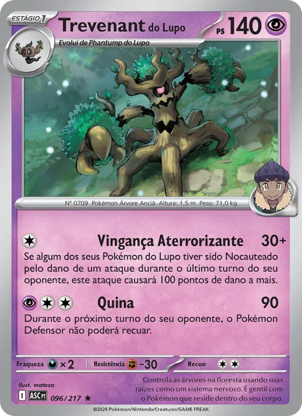 Trevenant do Lupo #096