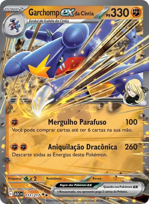 Garchomp ex da Cíntia #111