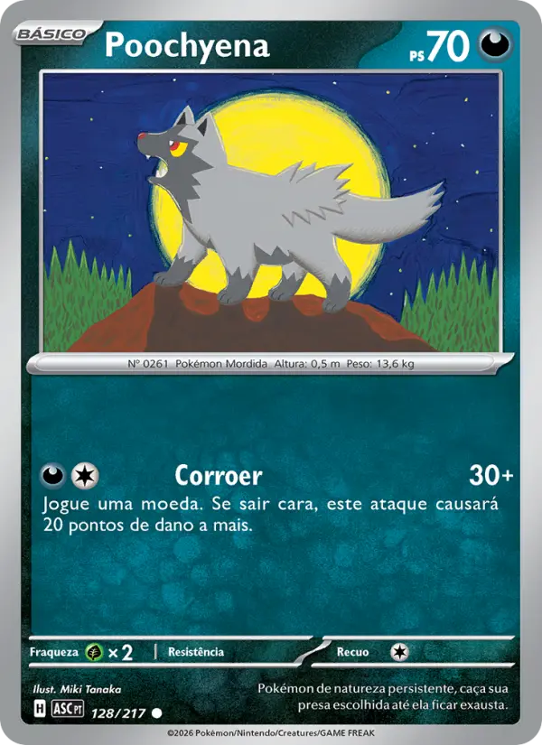 Poochyena da Equipe Aqua #128