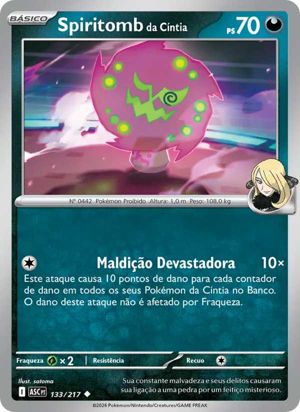 Spiritomb da Cíntia #133