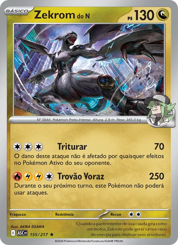 Zekrom do N #155