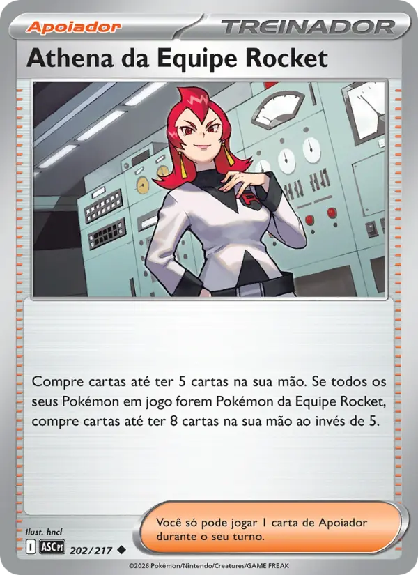 Athena da Equipe Rocket #202
