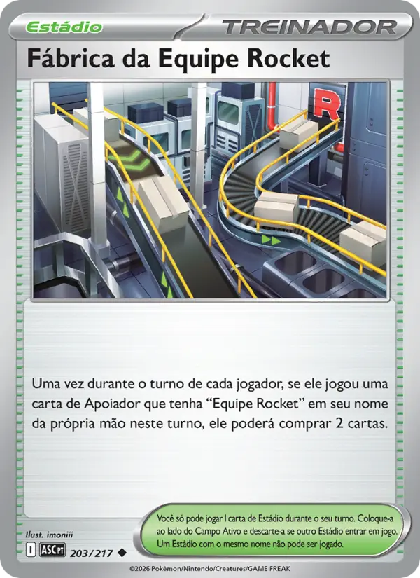 Team Rocket's Factory #203