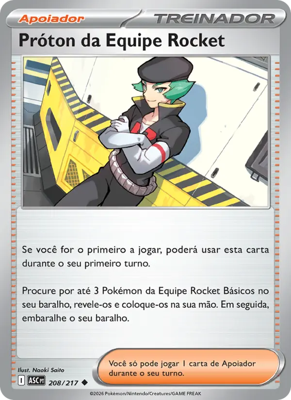 Próton da Equipe Rocket #208