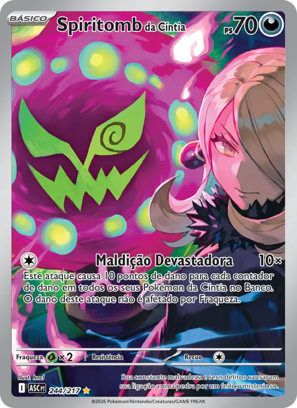Spiritomb da Cíntia #244