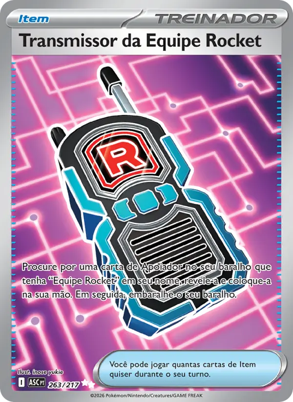 Transmissor da Equipe Rocket #263