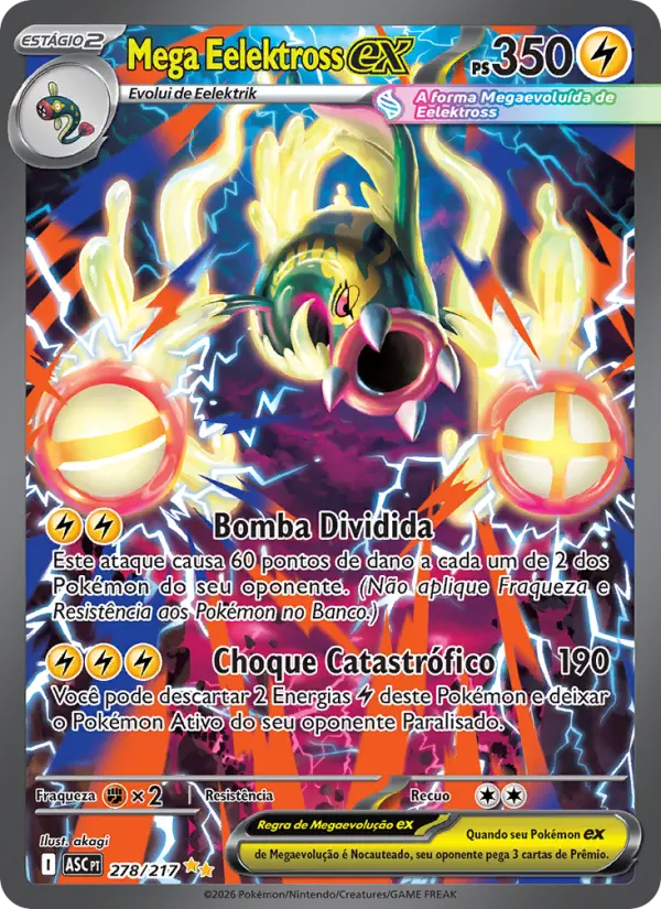 Mega Eelektross ex #278