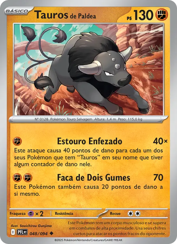Tauros de Paldea #048