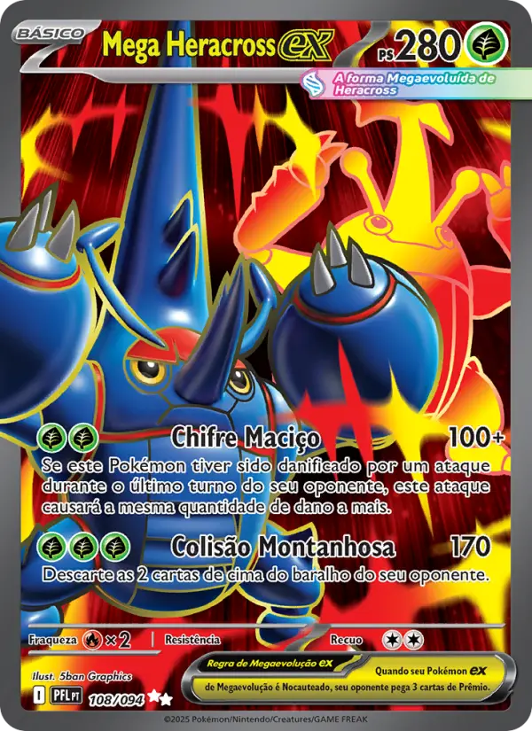 Mega Heracross ex #108