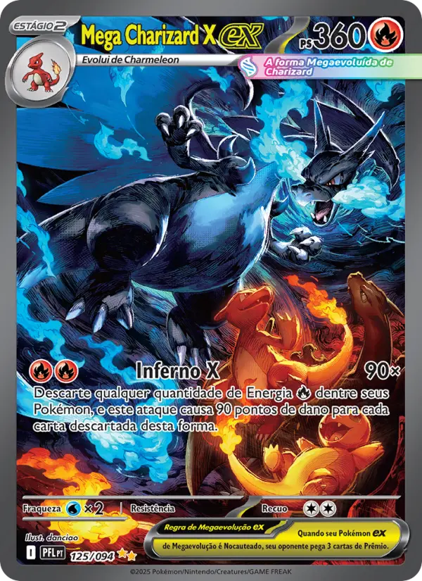 Mega Charizard X ex #125