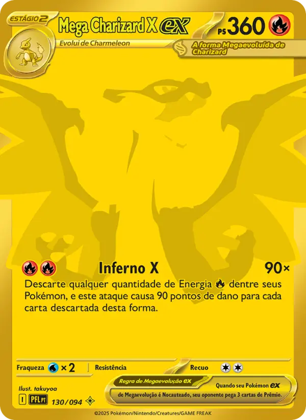 Mega Charizard X ex #130