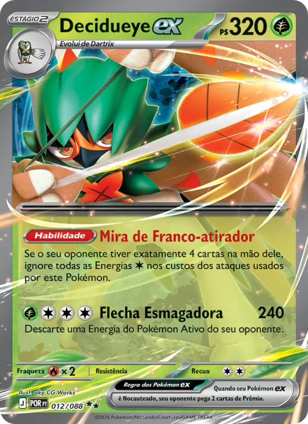 Decidueye ex #012