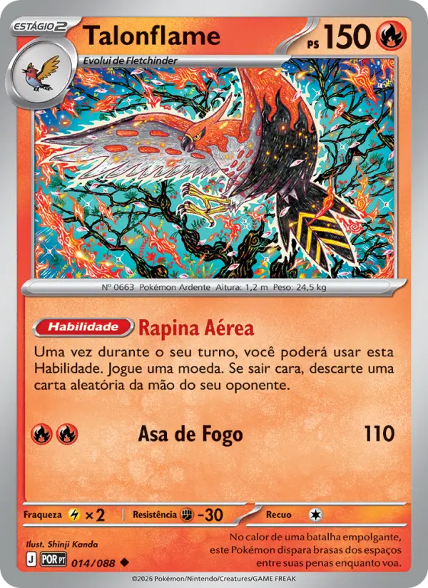 Talonflame #014