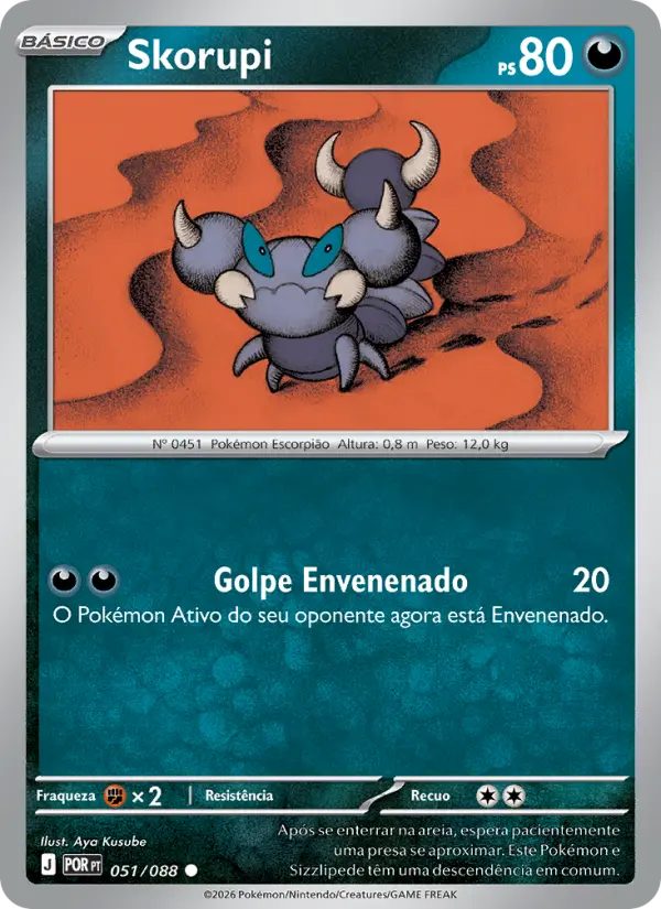 Skorupi #051 — Equilíbrio Perfeito