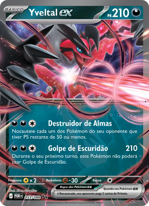 Yveltal ex #053 — Equilíbrio Perfeito
