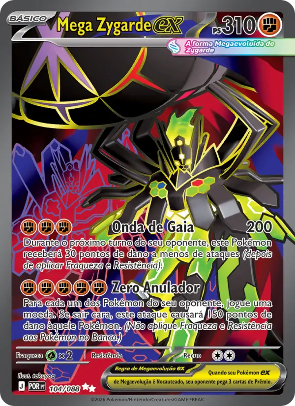 Mega Zygarde ex #104