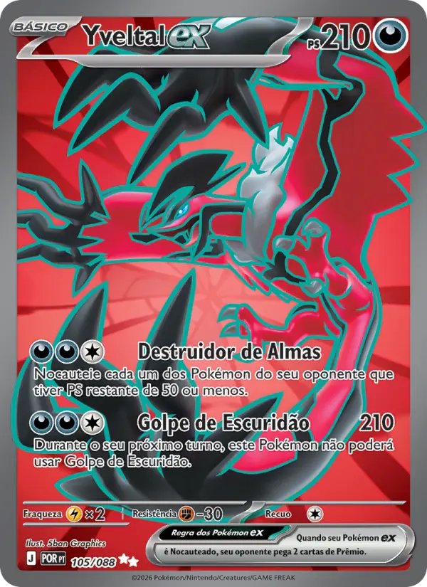 Yveltal ex #105