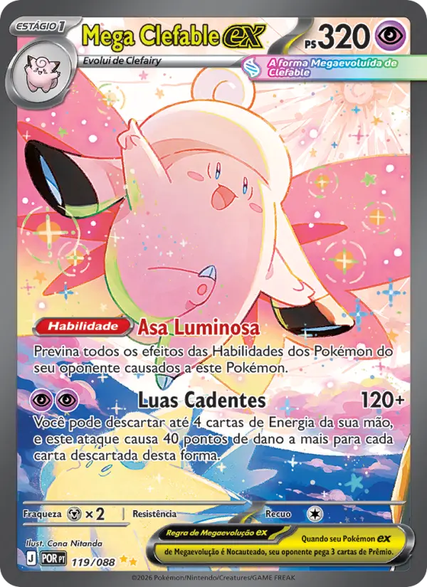 Mega Clefable ex #119