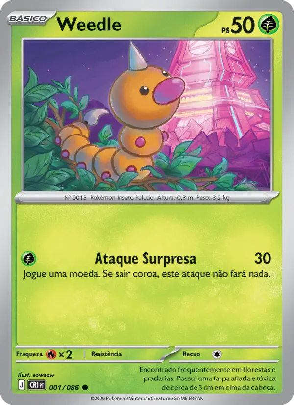 Weedle #001