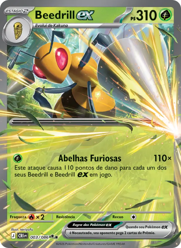 Beedrill ex #003