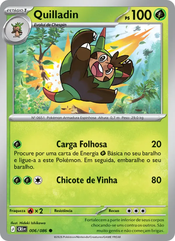 Quilladin #006