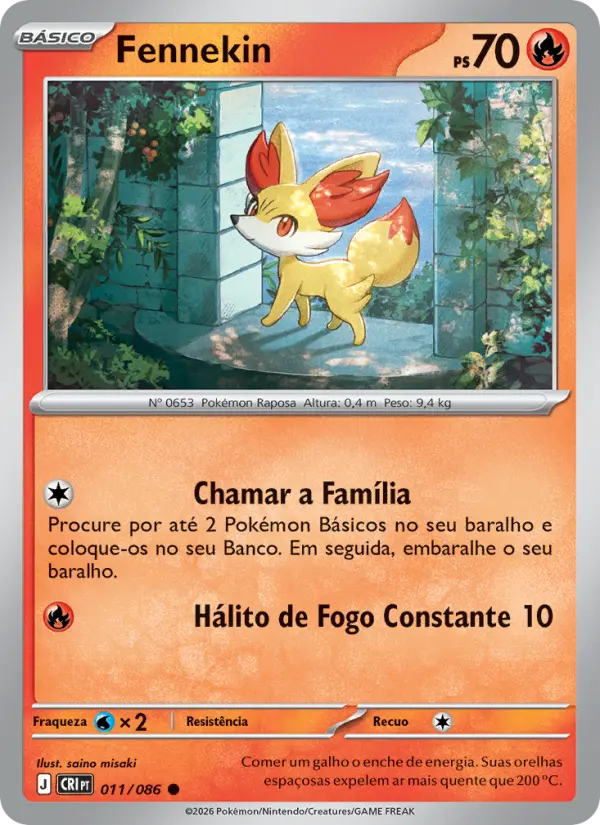 Fennekin #011