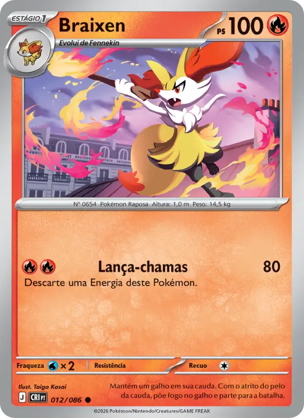 Braixen #012
